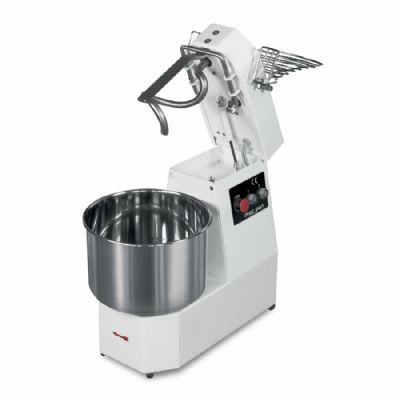 Pétrin à spirale 7L 1 vitesse à tête relevable - 280x520x440 Pétrin à spirale 7L 1 vitesse à tête relevable - 280x520x440