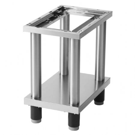 Soubassement en acier inoxydable ouvert dépourvu de porte Soubassement en acier inoxydable ouvert dépourvu de porte