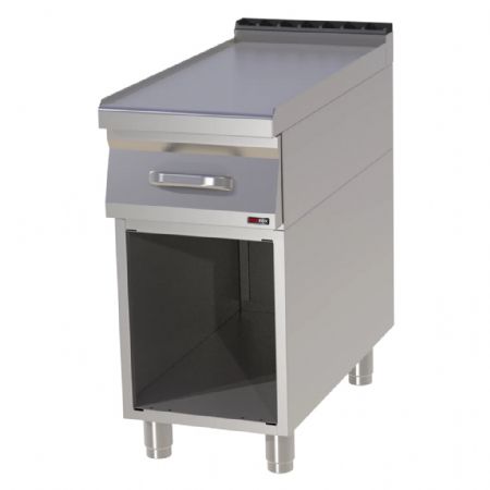 Plan de travail inox équipé d’1 tiroir dimensions GN 1/1 Plan de travail inox équipé d’1 tiroir dimensions GN 1/1