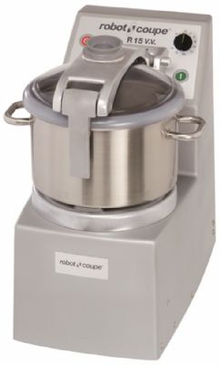Cutter professionnel de table à vitesse variable avec cuve inox 15L - 300 à 3500 trs/min Cutter professionnel de table à vitesse variable avec cuve inox 15L - 300 à 3500 trs/min