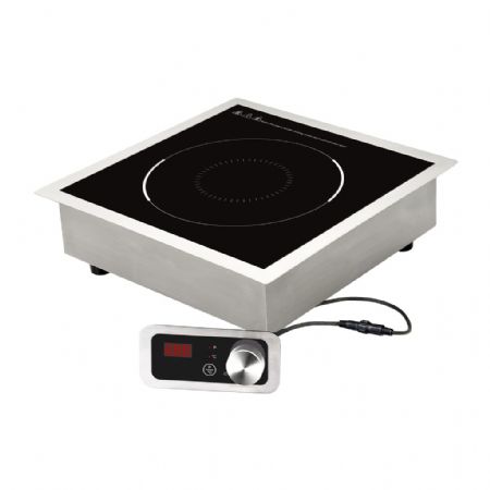 Plaque à induction drop-in réglage manuel avec 9 positions de puissance alimentation monophasé Plaque à induction drop-in réglage manuel avec 9 positions de puissance alimentation monophasé