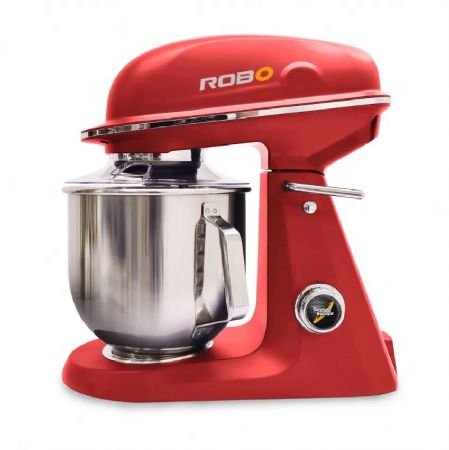 Batteur mélangeur professionnel de coloris rouge 7 Litres 540 tours/min - ROBO Batteur mélangeur professionnel de coloris rouge 7 Litres 540 tours/min - ROBO