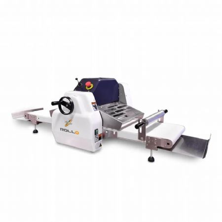 Laminoir professionnel à poser en inox tapis 2x600 mm Laminoir professionnel à poser en inox tapis 2x600 mm