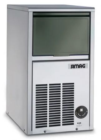 Machine à glaçons gourmets refroidissement à air avec reserve 6kg - 20kg/24h Machine à glaçons gourmets refroidissement à air avec reserve 6kg - 20kg/24h