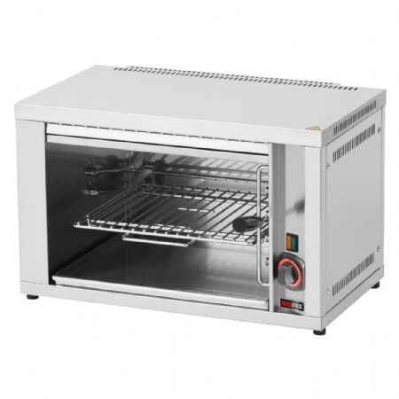 Salamandre électrique à commande manuelle avec grille ajustable mobile et 1 résistance chauffante monophasé Salamandre électrique à commande manuelle avec grille ajustable mobile et 1 résistance chauffante monophasé