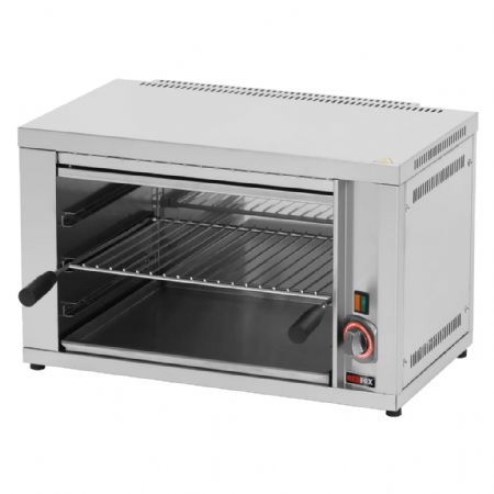 Salamandre électrique avec 1 résistance de chauffe grille fixe fonctionnement sur monophasé Salamandre électrique avec 1 résistance de chauffe grille fixe fonctionnement sur monophasé