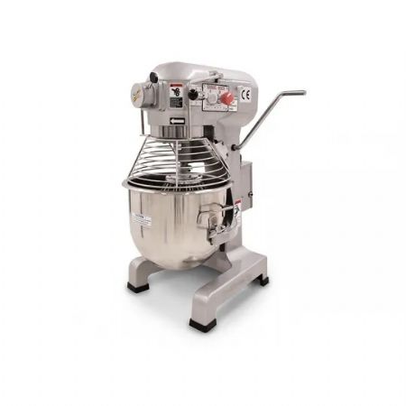 Batteur Mélangeur à poser Manuel boulangerie avec réduction de cuve 3 vitesses - 20 L Batteur Mélangeur à poser Manuel boulangerie avec réduction de cuve 3 vitesses - 20 L