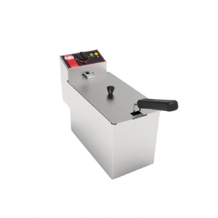 Friteuse professionnelle à poser 1 cuve 5 L puissance 3,2 kW Friteuse professionnelle à poser 1 cuve 5 L puissance 3,2 kW