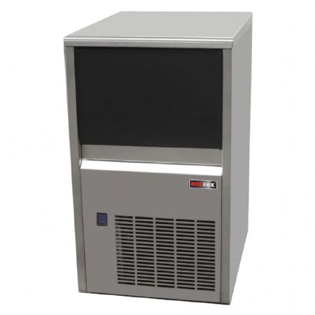Machine à glaçons cubes de 22 g refroidissement à eau - production 33 kg/24h Machine à glaçons cubes de 22 g refroidissement à eau - production 33 kg/24h