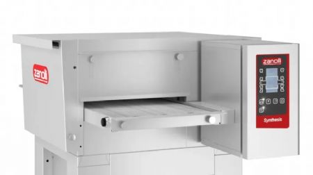 Four convoyeur éléctrique à tunnel ventilé largeur de tapis 40 cm Four convoyeur éléctrique à tunnel ventilé largeur de tapis 40 cm