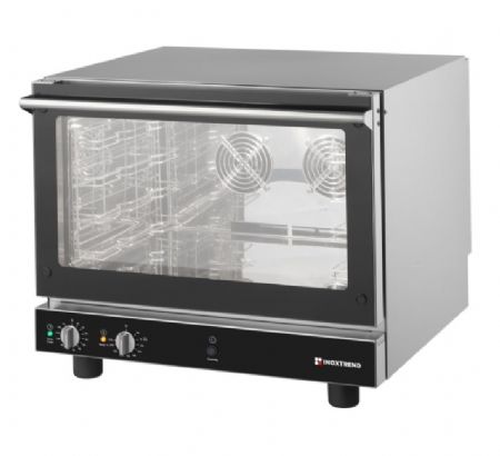 Four à air pulsé professionnel avec contrôle mécanique 4 niveaux GN 1/1 (ou 600x400mm) - 4,9kW Four à air pulsé professionnel avec contrôle mécanique 4 niveaux GN 1/1 (ou 600x400mm) - 4,9kW