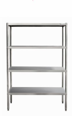 Étagère inox 4 niveaux à monter - 1200x500x1800mm Étagère inox 4 niveaux à monter - 1200x500x1800mm