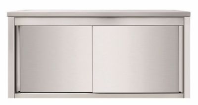 Armoire murale inox suspendue avec portes coulissantes - 1200x400x650mm Armoire murale inox suspendue avec portes coulissantes - 1200x400x650mm