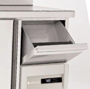 Remplacement des 2 tiroirs neutres sur groupe par une trémie à café - Pour FMR Remplacement des 2 tiroirs neutres sur groupe par une trémie à café - Pour FMR