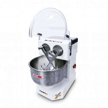 Pétrins à bras plongeants en inox avec 5 vitesses cuve 16 litres Pétrins à bras plongeants en inox avec 5 vitesses cuve 16 litres