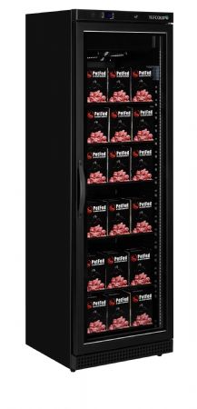 Congélateur supermarché -24 à -10°C noire 340L avec 1 porte vitrée Congélateur supermarché -24 à -10°C noire 340L avec 1 porte vitrée