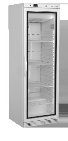 Congélateur blanc vitré vertical 340L - 600x595x1855mm Congélateur blanc vitré vertical 340L - 600x595x1855mm