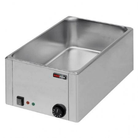 Bain-marie électrique de comptoir dimensions GN 1/1 cuve plage de température 30 à 90 °C alimentation monophasé Bain-marie électrique de comptoir dimensions GN 1/1 cuve plage de température 30 à 90 °C alimentation monophasé