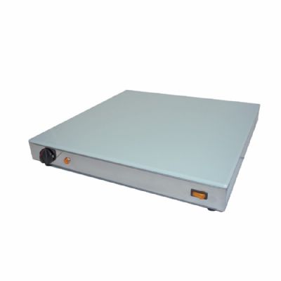 Plaque chauffante verre blanc 500x500x80 mm monophasé VR500 - SOFRACA Plaque chauffante verre blanc 500x500x80 mm monophasé VR500 - SOFRACA