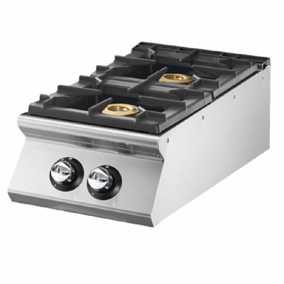 Cuisinière gaz posable 2 foyers - puissance 9,2 kW - 730 x 400 x 250 mm Cuisinière gaz posable 2 foyers - puissance 9,2 kW - 730 x 400 x 250 mm