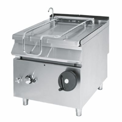 Sauteuse basculante gaz et électrique cuve en inox capacité 60 L Sauteuse basculante gaz et électrique cuve en inox capacité 60 L