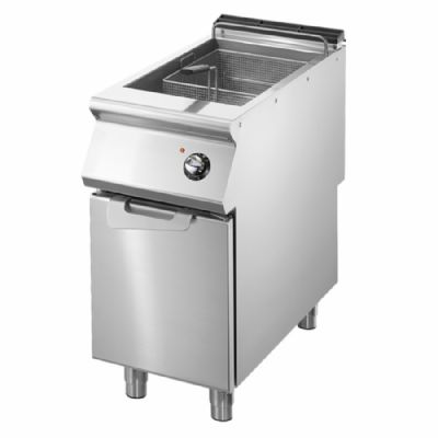Friteuse électrique sur table inox commandes manuelles avec cuve 21 L puissance 20 kW Friteuse électrique sur table inox commandes manuelles avec cuve 21 L puissance 20 kW