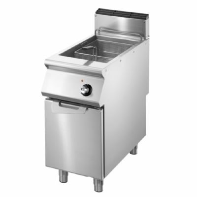 Friteuse gaz sur table inox commandes manuelles avec cuve 21 L puissance 19 kW Friteuse gaz sur table inox commandes manuelles avec cuve 21 L puissance 19 kW