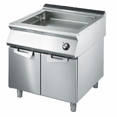 Sauteuse polyvalente sur coffre 2 portes triphasée avec volume 26 L puissance 9 kW Sauteuse polyvalente sur coffre 2 portes triphasée avec volume 26 L puissance 9 kW