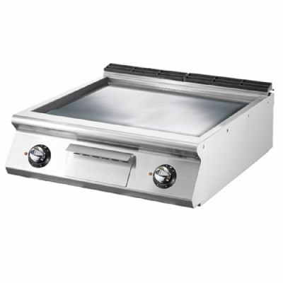 Plancha électrique surface lisse triphasée puissance 15 kW surface 695x610 mm Plancha électrique surface lisse triphasée puissance 15 kW surface 695x610 mm