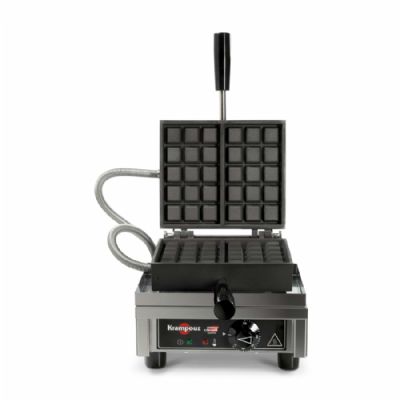 Gaufrier pro 3 x 5 Bruxelles monophasé avec 1,8 kW - 174x100x30 mm Gaufrier pro 3 x 5 Bruxelles monophasé avec 1,8 kW - 174x100x30 mm