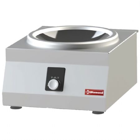 Fourneau wok induction - 3.5 KW - diamètre 290 MM Fourneau wok induction - 3.5 KW - diamètre 290 MM