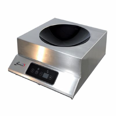 Wok à induction électrique à poser 1 feu diamètre 310mm Wok à induction électrique à poser 1 feu diamètre 310mm