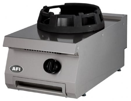 Wok gaz 1 foyer série 700 - 14 kW - avec 1 zone de chauffe - 400x700x280 mm Wok gaz 1 foyer série 700 - 14 kW - avec 1 zone de chauffe - 400x700x280 mm