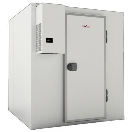 Chambre froide complète avec groupe -5° +5° avec isolation 60 mm - dim. 2150x2150x2150 Chambre froide complète avec groupe -5° +5° avec isolation 60 mm - dim. 2150x2150x2150