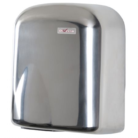 Sèche-mains automatique mural inox avec pulsion d'air chaud - 218x160x255 mm Sèche-mains automatique mural inox avec pulsion d'air chaud - 218x160x255 mm