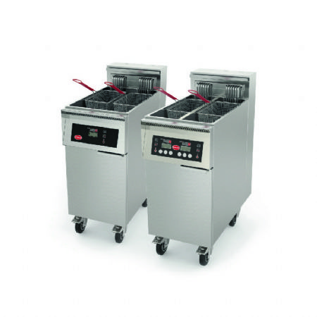 Friteuse électrique haut rendement avec thermostat électronique sur coffre 22kW - 2x11L Friteuse électrique haut rendement avec thermostat électronique sur coffre 22kW - 2x11L