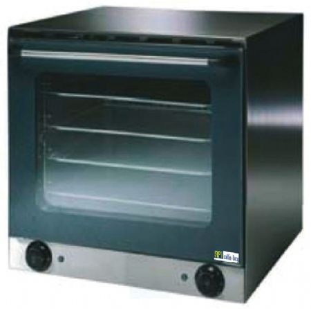 Four ventilé avec générateur de vapeur commandes mécaniques avec - 2,67 kW inox Four ventilé avec générateur de vapeur commandes mécaniques avec - 2,67 kW inox