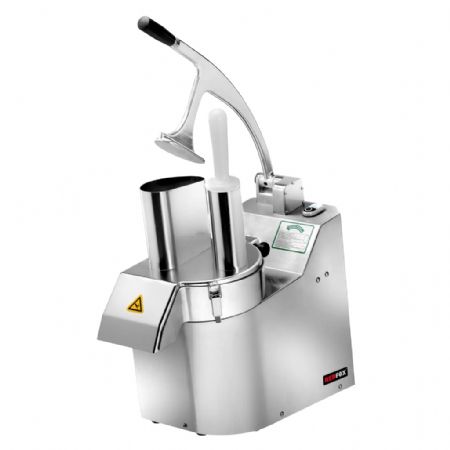 Coupe légumes en acier inoxydable débit 200 kg/h alimentation monophasé Coupe légumes en acier inoxydable débit 200 kg/h alimentation monophasé