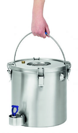 Conteneur isotherme 20 litres avec robinet de vidange