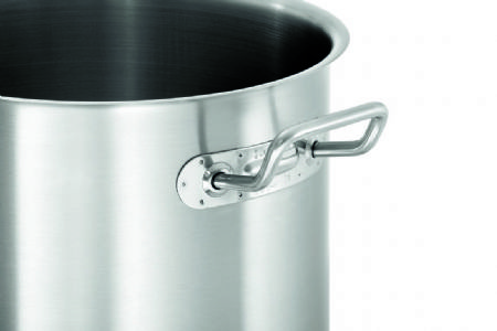 Marmite inox avec couvercle - 11 litres - 360x265x300 mm