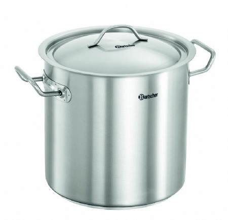 Marmite inox avec couvercle - 11 litres - 360x265x300 mm