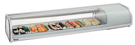 Vitrine spcial Sushi 5x GN1/2 +2/+7 C - 1800x425x295 mm