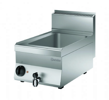 Bain marie lectrique  poser avec  1 cuve GN 1/1 - 400x650x295 mm