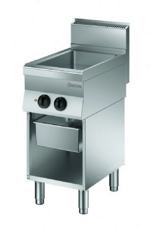 Sauteuse triphase professionnelle cuve 13 litres - 400x650x870 mm