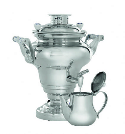 Samovar inox argent - 15 litres