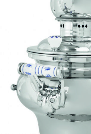 Samovar inox argent - 15 litres