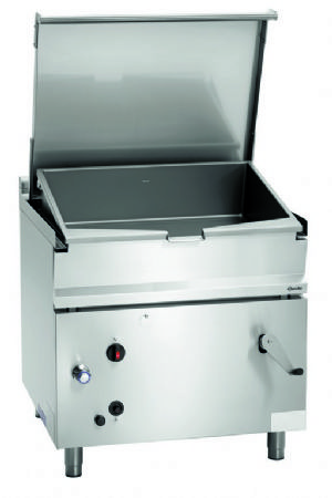 Sauteuse basculante professionnelle gaz cuve 80 litres - 900x900x900 mm