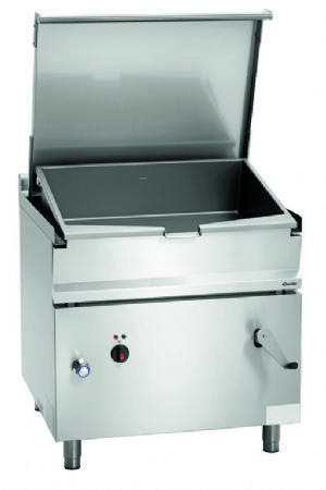 Sauteuse basculante professionnelle triphase cuve 80 litres - 900x900x900 mm