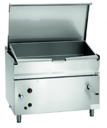 Sauteuse basculante professionnelle gaz cuve 120 litres - 1200x900x900 mm