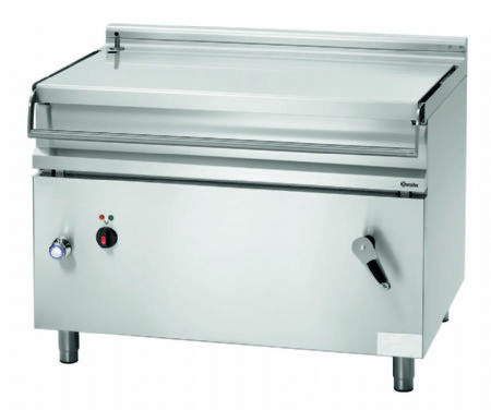 Sauteuse basculante professionnelle triphase cuve 120 litres - 1200x900x900 mm